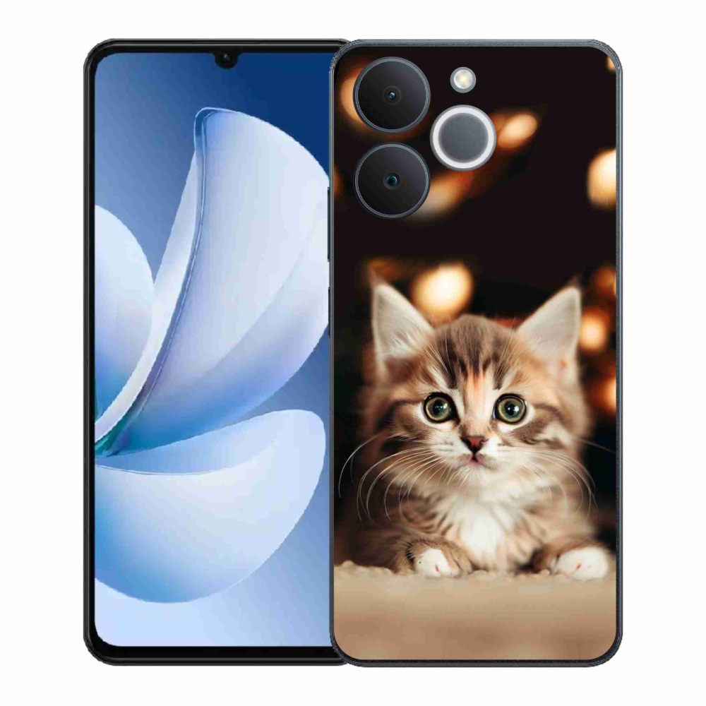 Gél borítás mmCase a Realme Note 70T-hez - aranyos cica 2