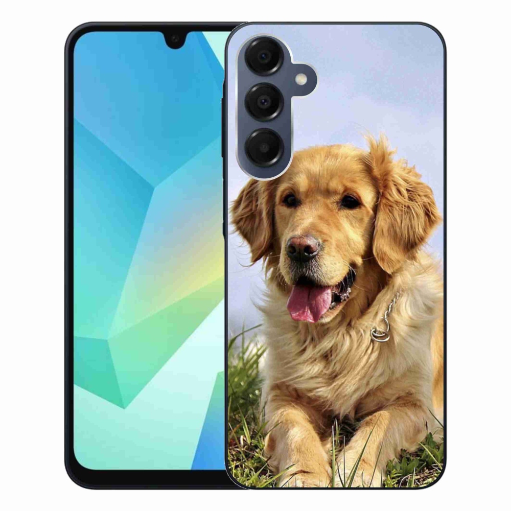 Gél tok mmCase a Samsung Galaxy A16 4G/5G készülékhez - arany retriever
