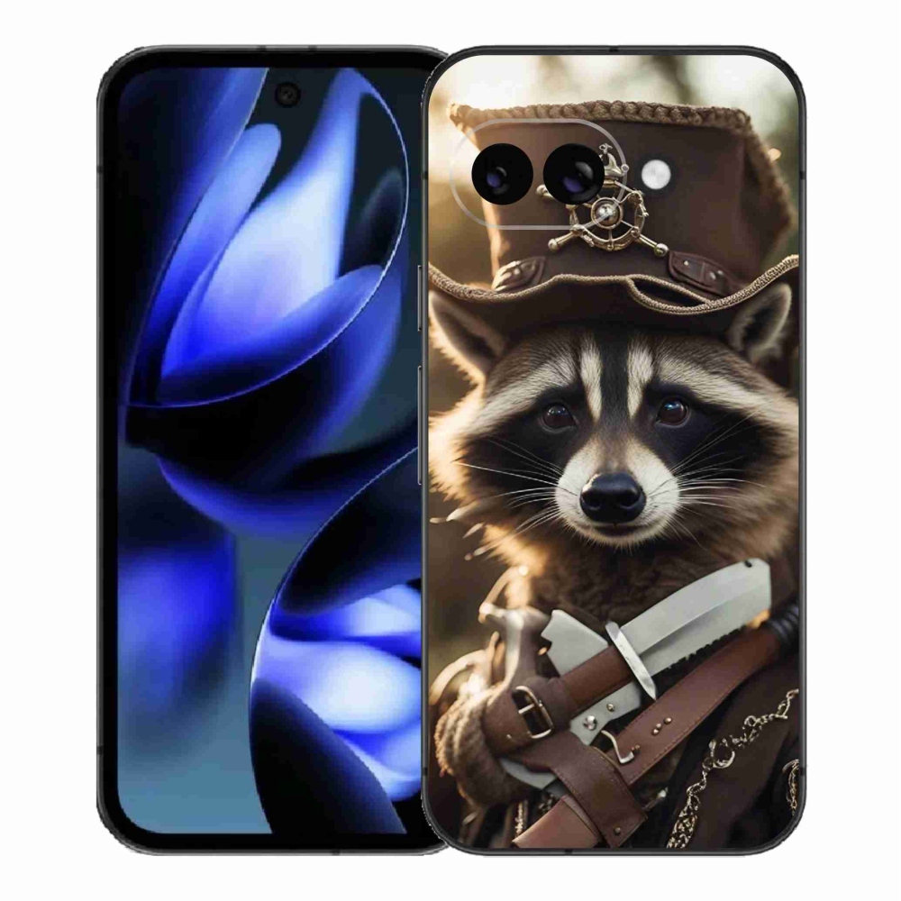 Gél borítás mmCase a Google Pixel 9a számára - mosómedve egyenruhában