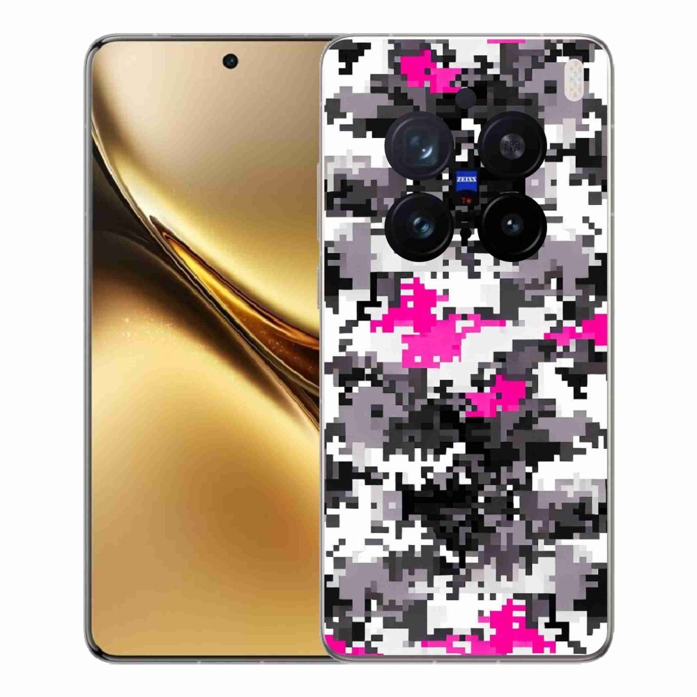 Gél borítás mmCase a Vivo X200 Pro 5G készülékhez - álcázó minta 4