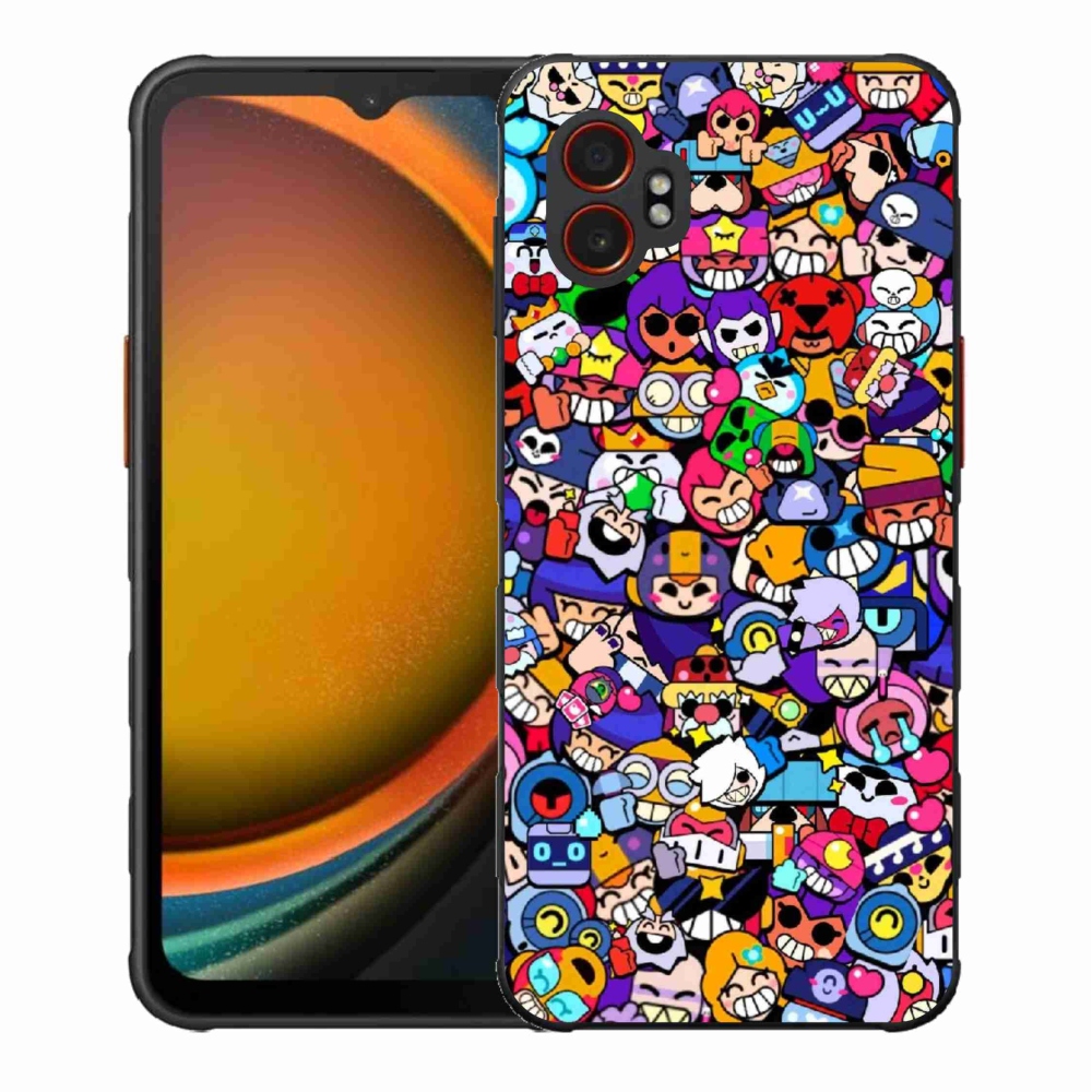 Zselés borítás mmCase Samsung Galaxy Xcover 7 Pro - brawl stars 2