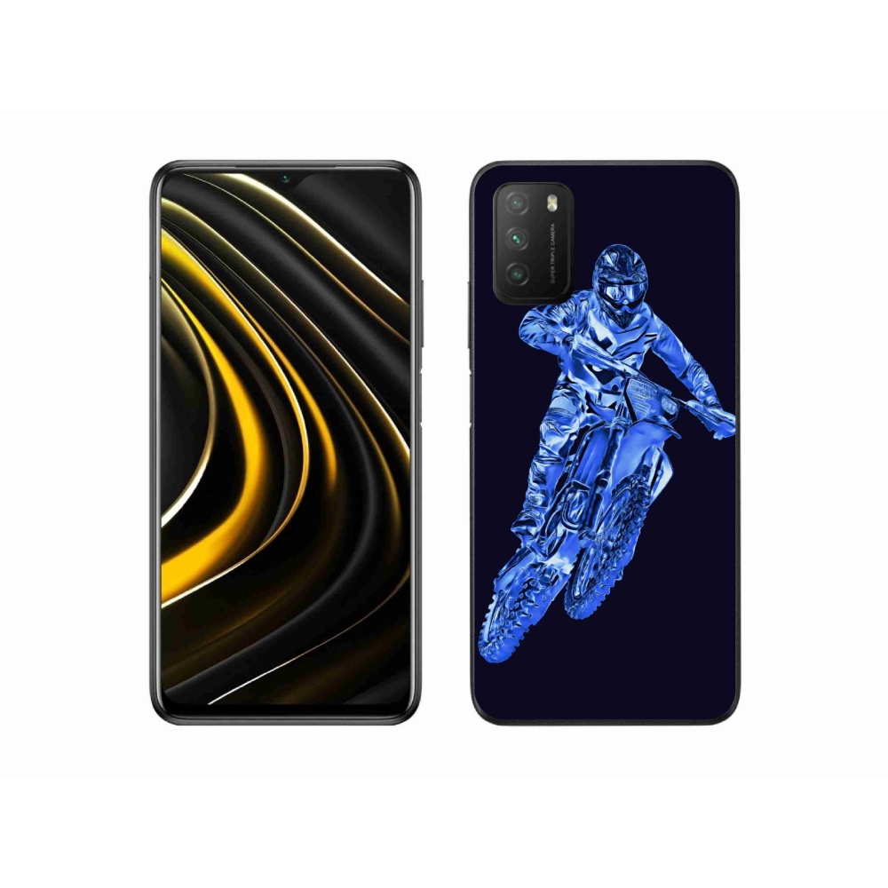 Gél borítás mmCase a Xiaomi Poco M3-hoz - motocross 1