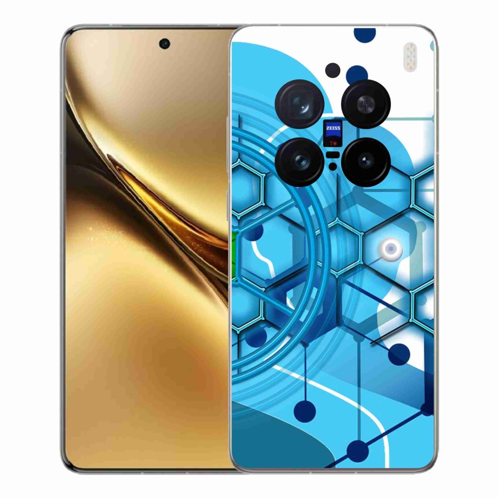 Zselés borítás mmCase a Vivo X200 Pro 5G készülékhez - absztrakt minta 2