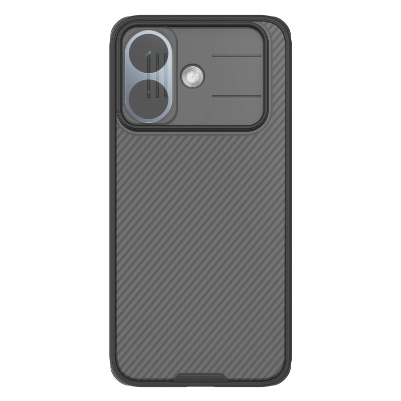 Nillkin CamShield PRO hátsó tok a Xiaomi Redmi Note 17 Pro 5G-hez, átlátszó fekete