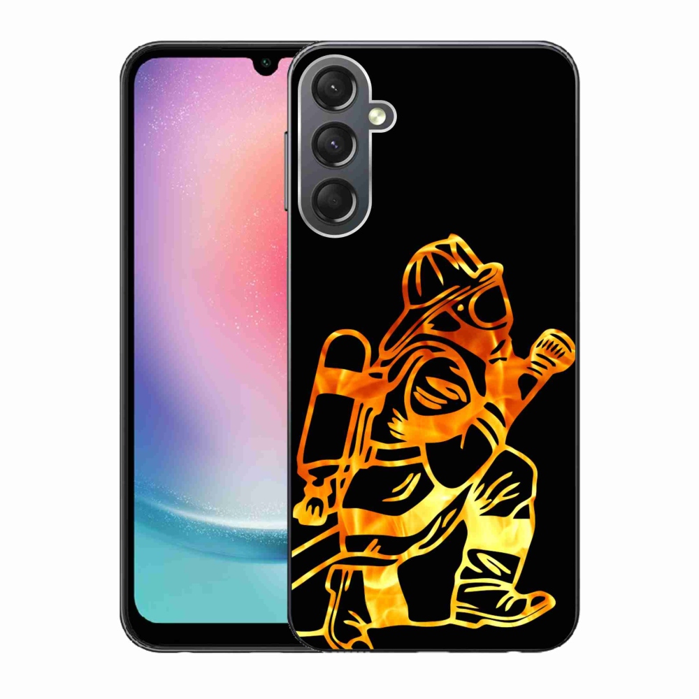 Gél borítás mmCase Samsung Galaxy A24 - tűzoltó 1