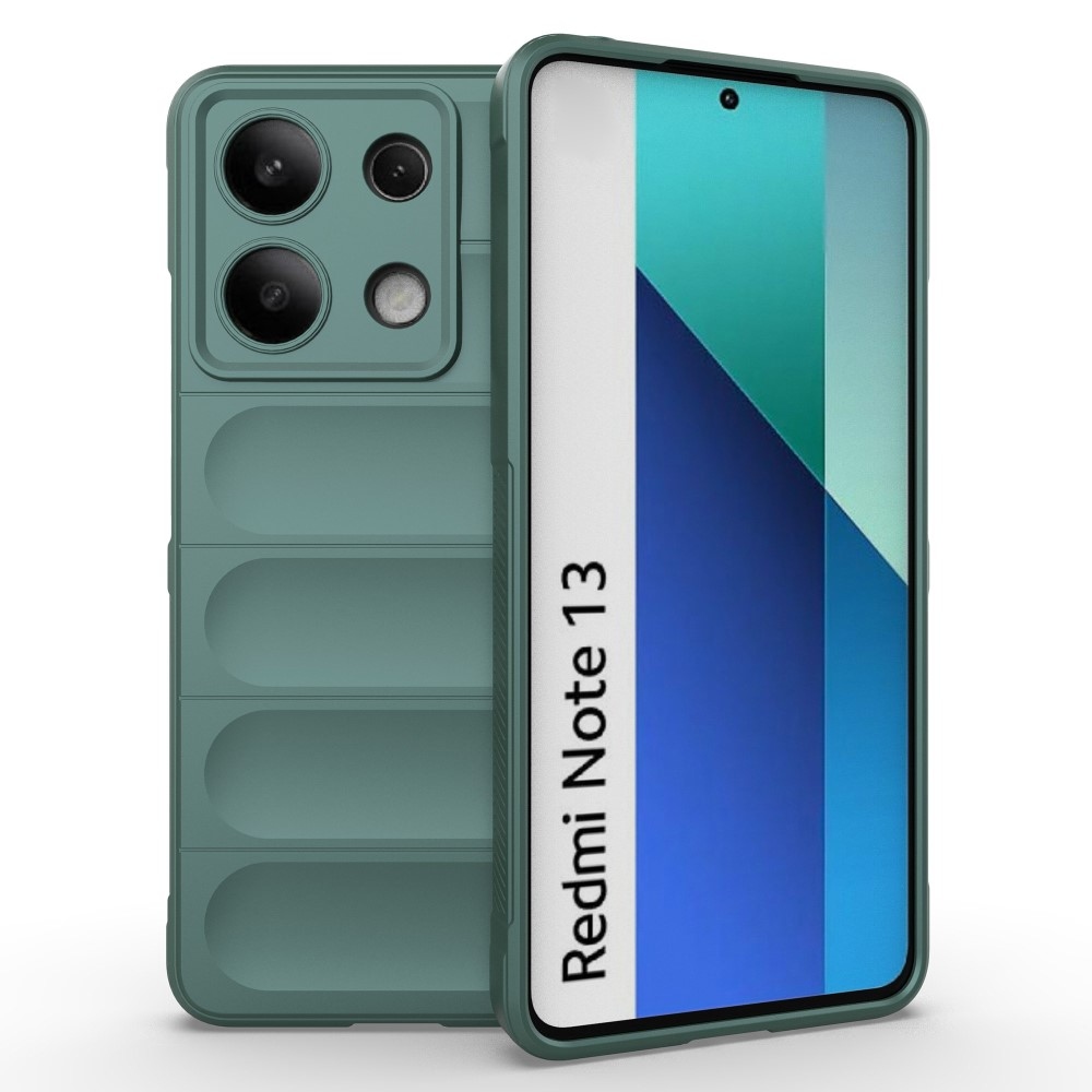 Rugg tartós zselés tok Xiaomi Redmi Note 13-hoz - zöld