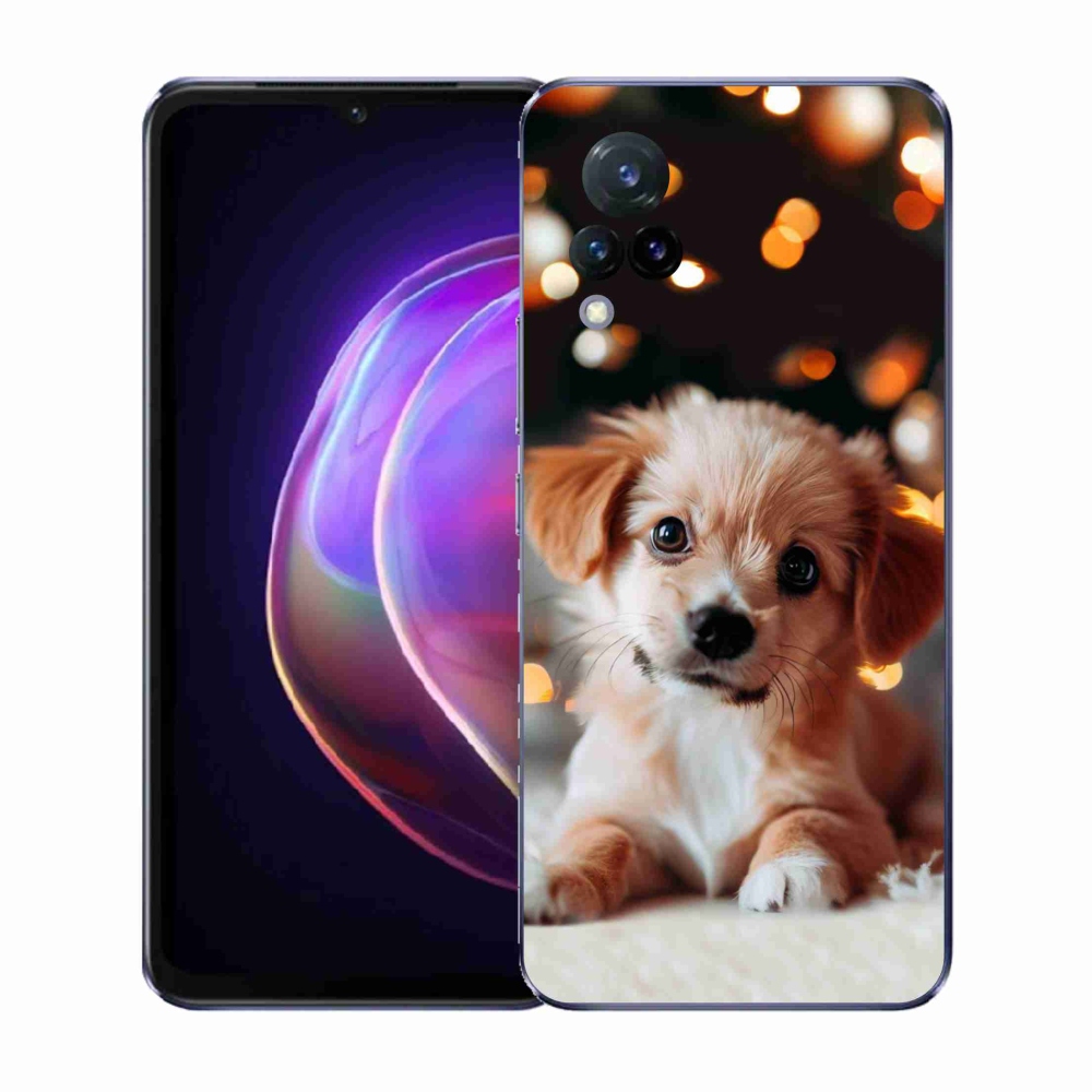 Gél borítás mmCase a Vivo V21 4G/5G készülékhez - kölyökkutyakék