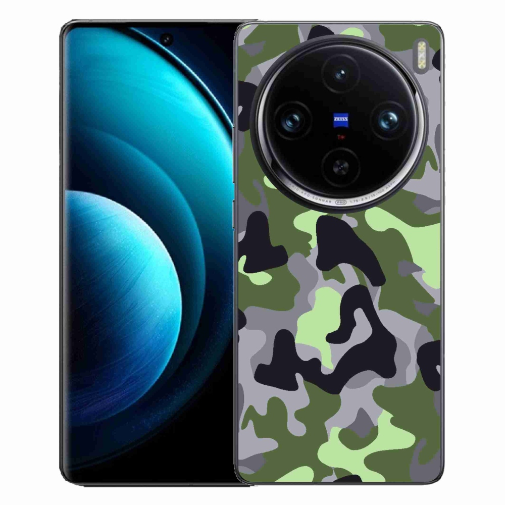 Gél borítás mmCase a Vivo X100 Pro 5G készülékhez - álcázó minta 7