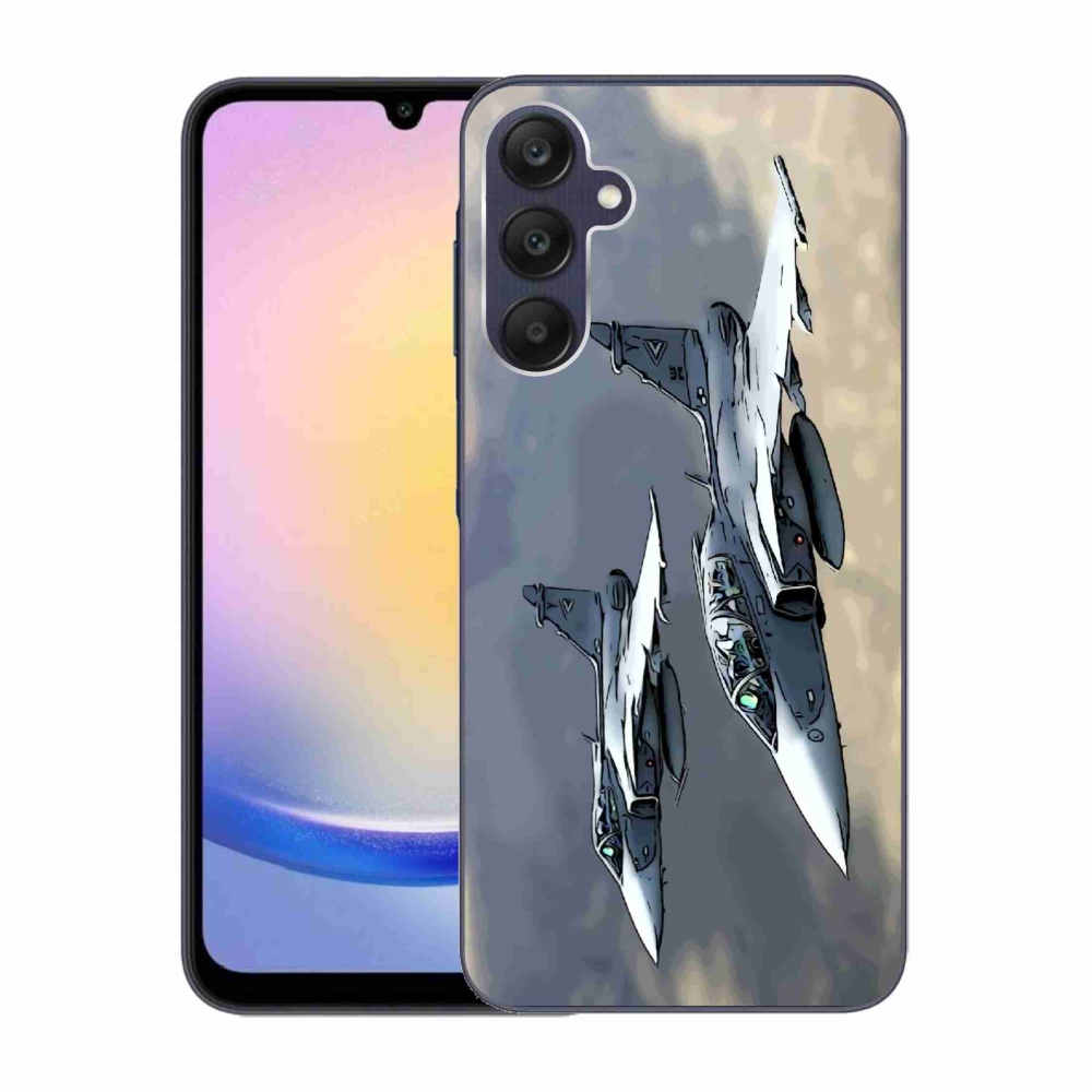 Zselés borítás mmCase Samsung Galaxy A25 5G - vadászrepülőkhöz
