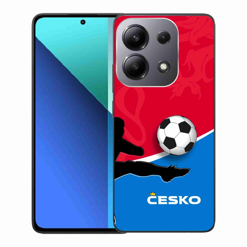 Gél borítás mmCase a Xiaomi Redmi Note 13-hoz - futball Csehország 2