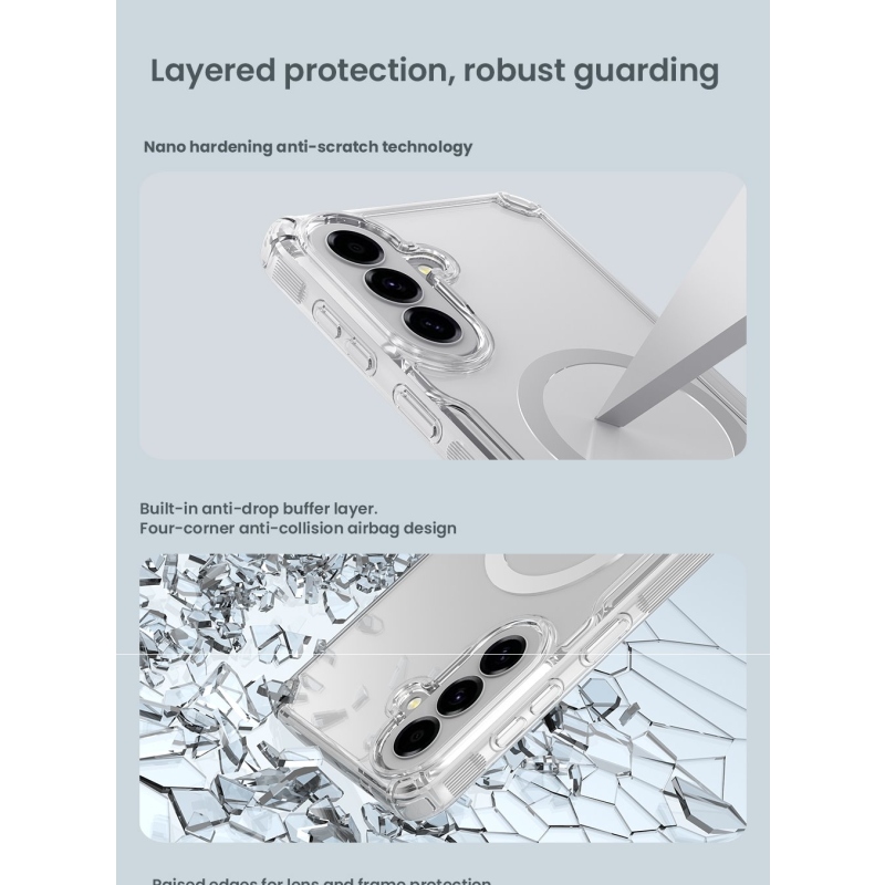 Nillkin Nature TPU PRO mágneses borítás Samsung Galaxy A57 átlátszóhoz