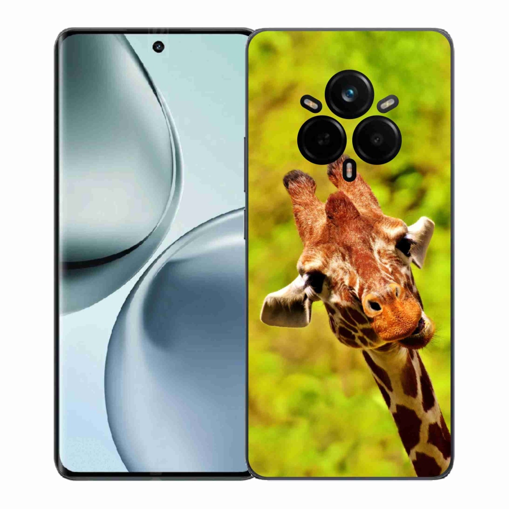 Zselés borítás mmCase a Realme 14 Pro+ 5G készülékhez - zsiráf