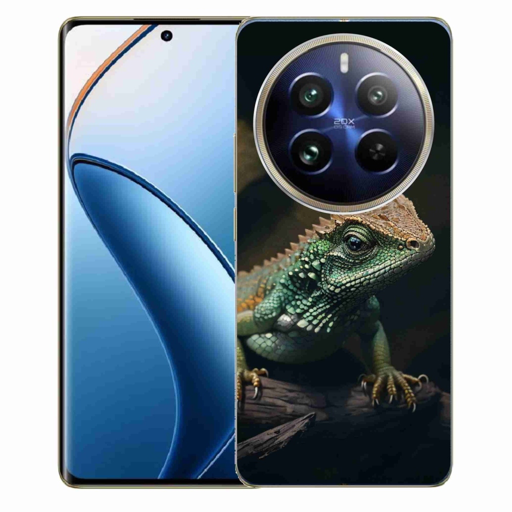 Gél borítás mmCase a Realme 12 Pro 5G/12 Pro+ 5G modellhez - gyík