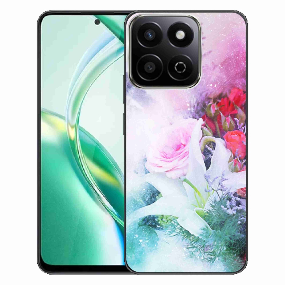 Zselés borítás mmCase a Honor 200 Smart 5G készülékhez - virág 4