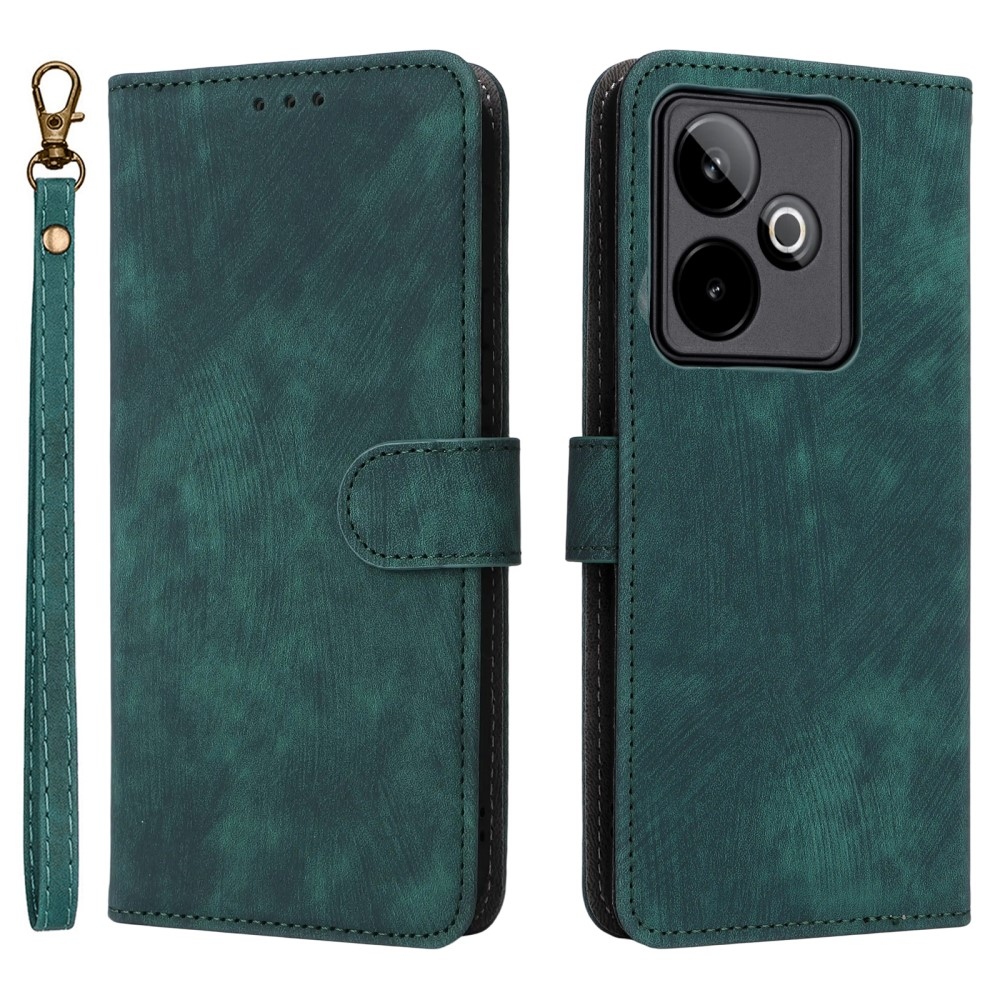 RFID könyvtáska a Realme GT 7 5G készülékhez - zöld