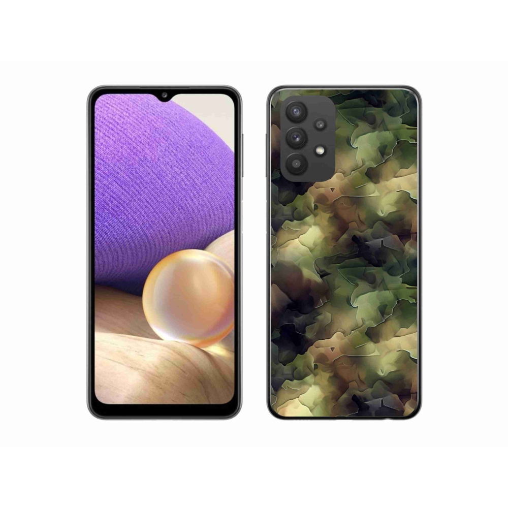 Gél védőhuzat mmCase Samsung Galaxy A32 5G - terepszínű minta 10