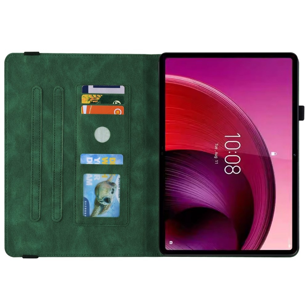 Zárható tok Lenovo Tab M10 5G - zöld