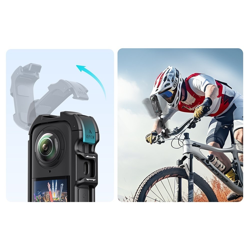 AMAGISN gyorskioldós védőkeret Insta360 X5-höz