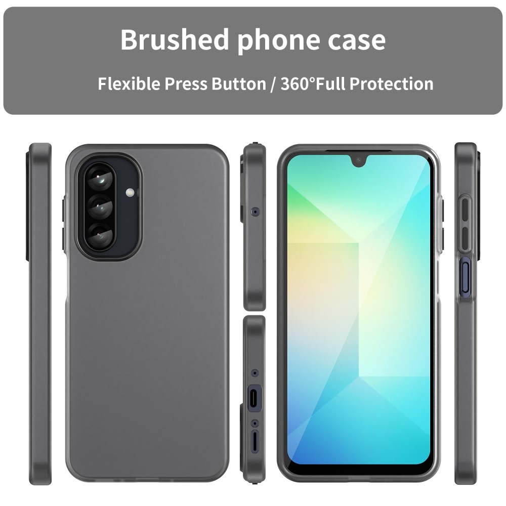 Candys matt zselés tok Samsung Galaxy A26 5G - fekete