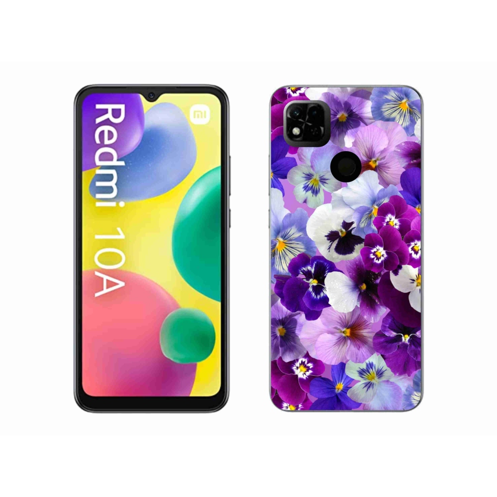 Gél borító mmCase a Xiaomi Redmi 10A - virágok 9