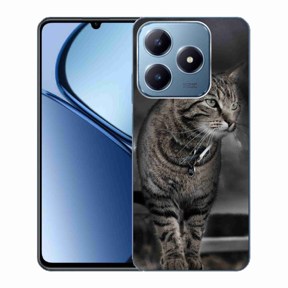 Zselés borítás mmCase a Realme C63 készülékhez - cat