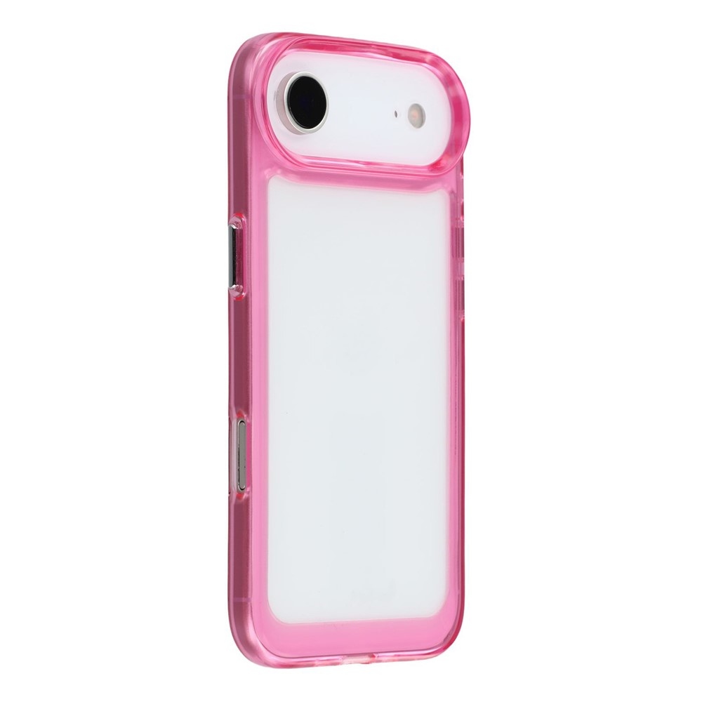 Gél tok fix hátlappal iPhone 17 Air készülékhez - rózsaszín
