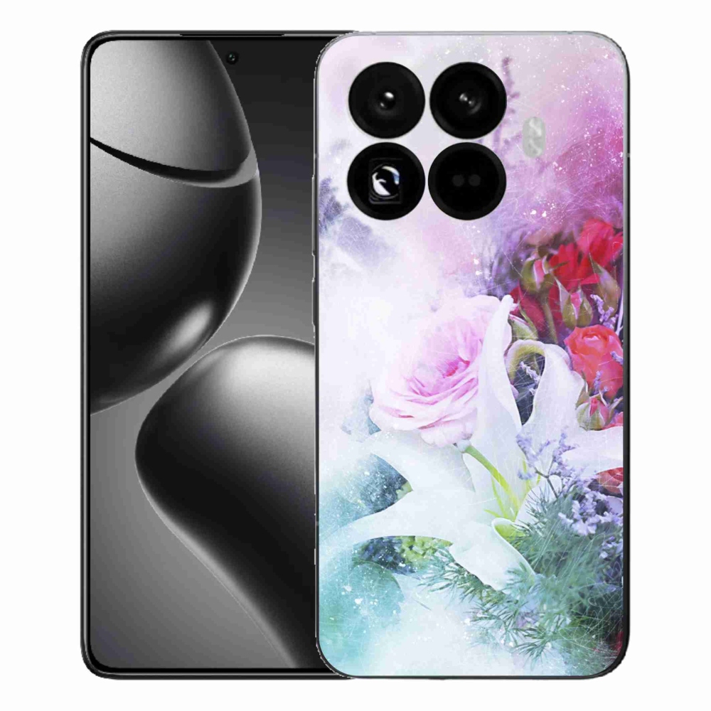 Gél borítás mmCase a Xiaomi 15T Pro számára - virágok 4