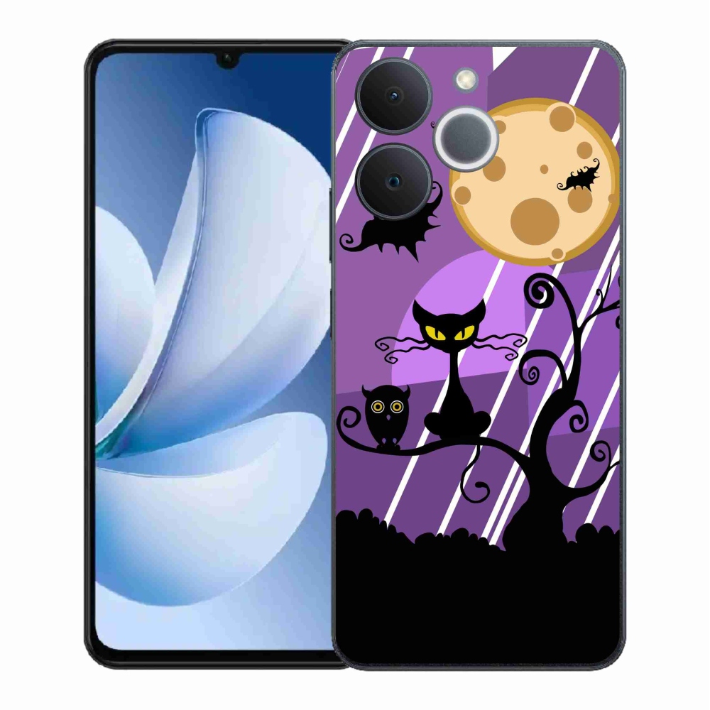 Zselés borítás mmCase a Realme Note 70T számára - halloween