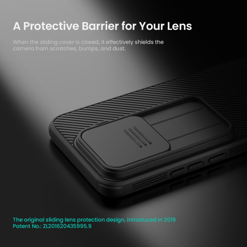 Nillkin CamShield PRO hátsó tok a Xiaomi 17T Pro-hoz, átlátszó fekete