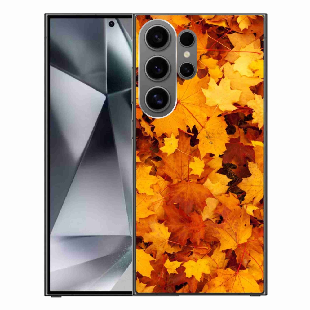 Gél borítás mmCase Samsung Galaxy S24 Ultra készülékhez - juharlevelek