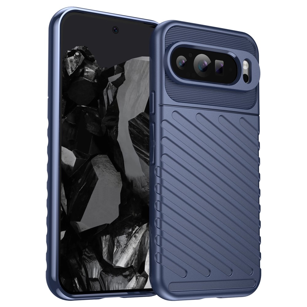 Thunder tartós zselés tok Google Pixel 9 Pro XL-hez - kék