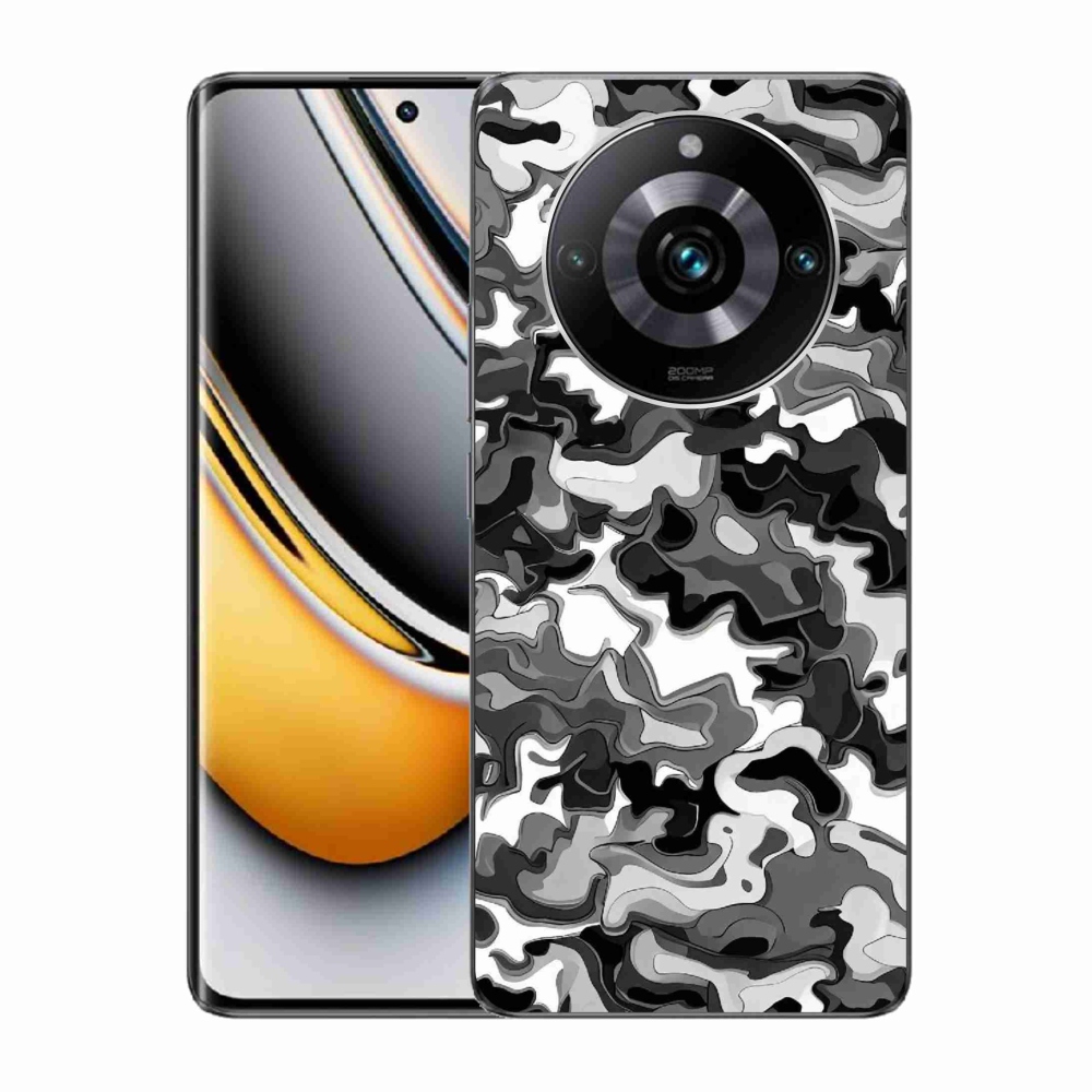 Zselés borítás mmCase a Realme 11 Pro/11 Pro+ készülékhez - álcázó mintázat 3