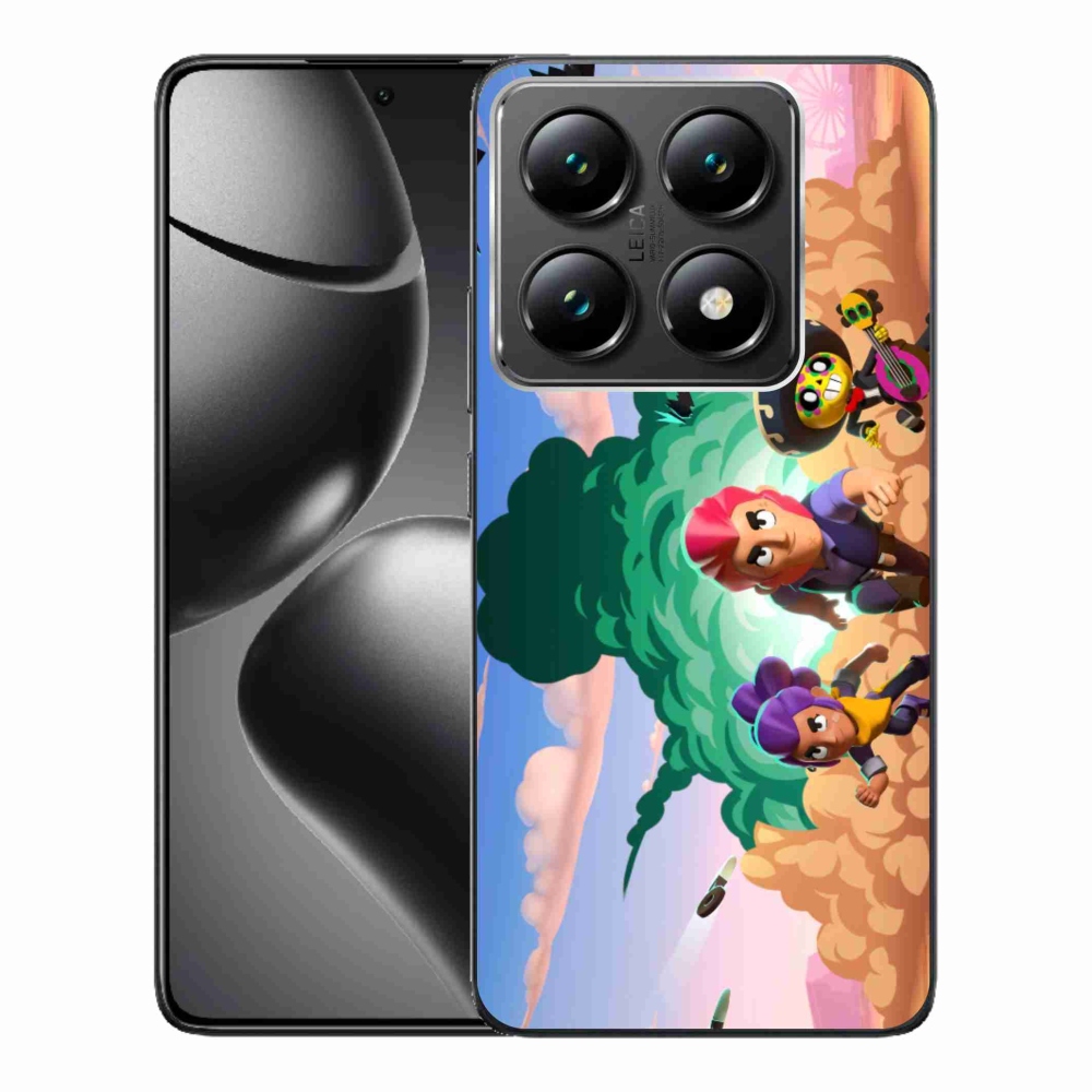 Gél borítás mmCase a Xiaomi 14T Pro számára - brawl stars