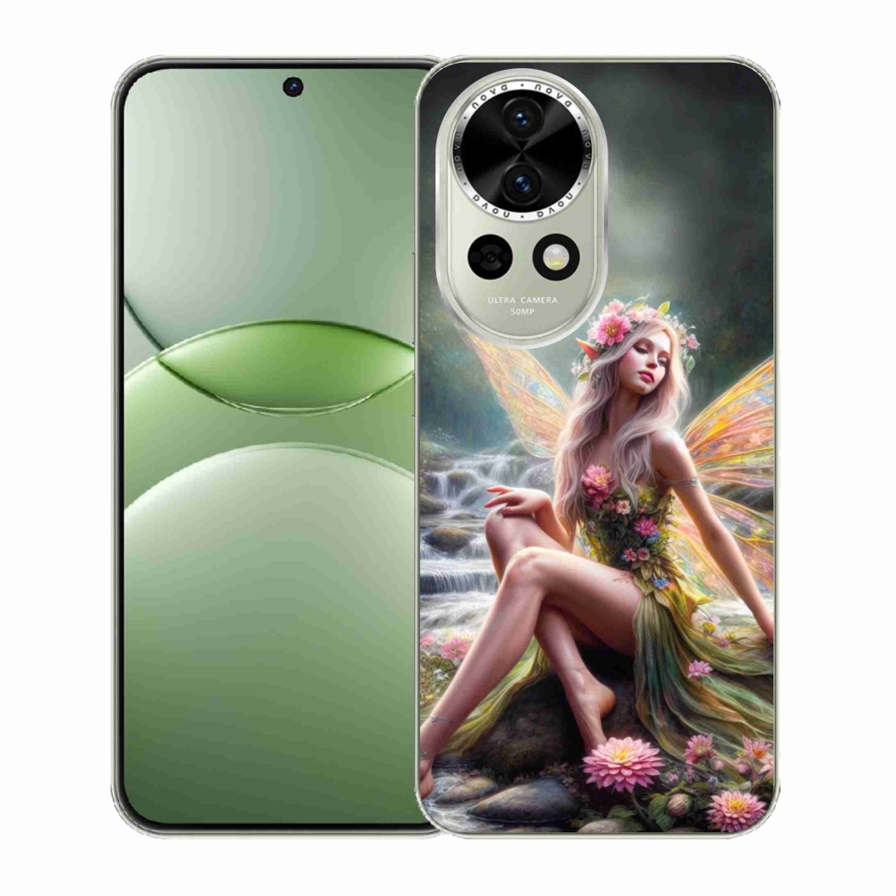 Gél borító mmCase a Huawei Nova 13 5G - pillangó nőhöz 1