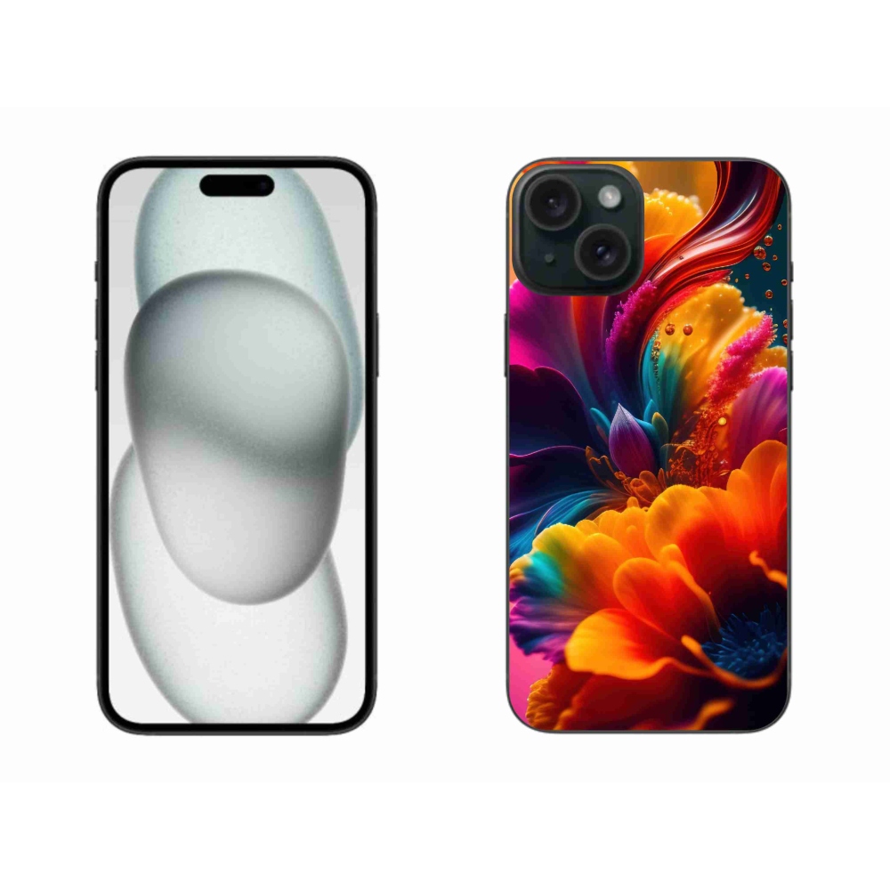 Gél borítás mmCase iPhone 15 Plus készülékhez - absztrakt motívum 2