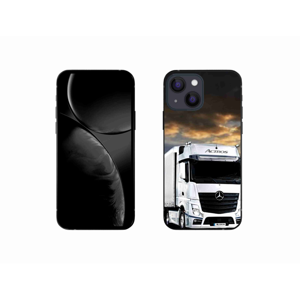 Gél borítás mmCase iPhone 13 mini készülékhez - teherautó