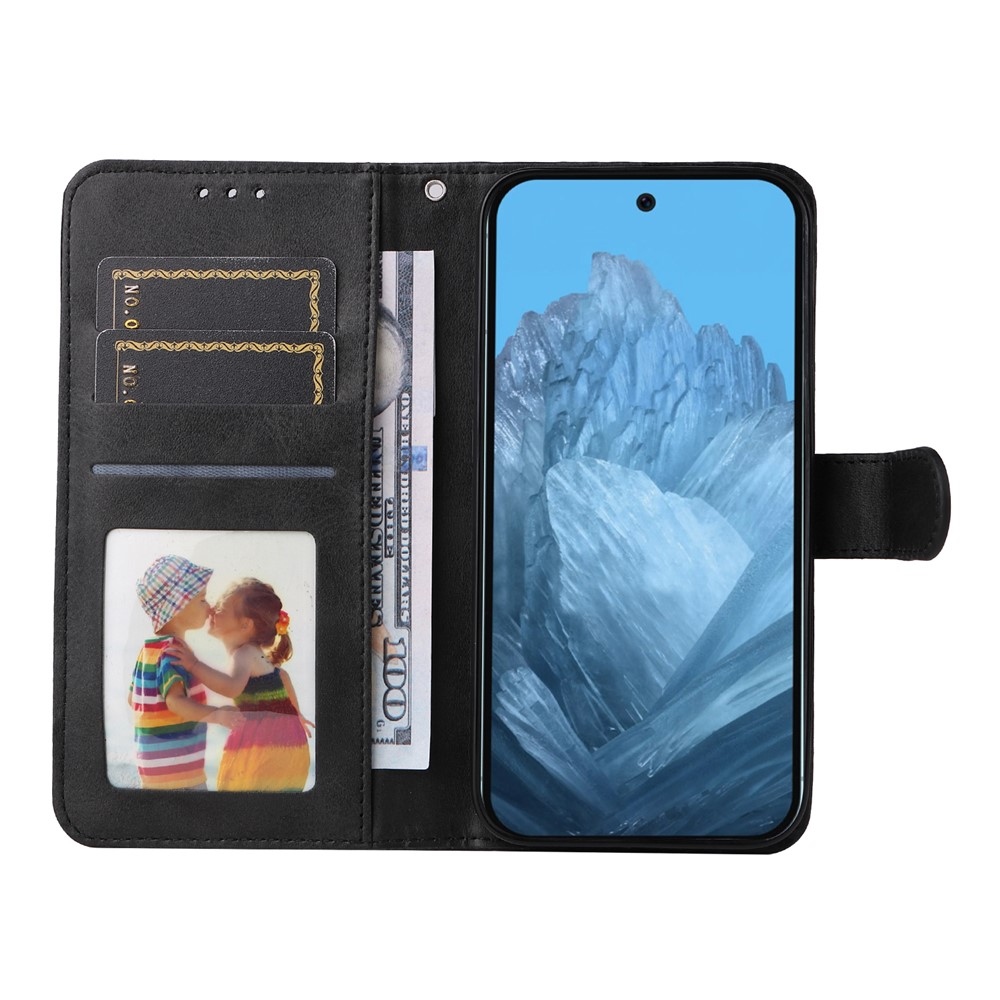 Könyvtáska Google Pixel 10 Pro/Pixel 10/9 Pro/9 - fekete