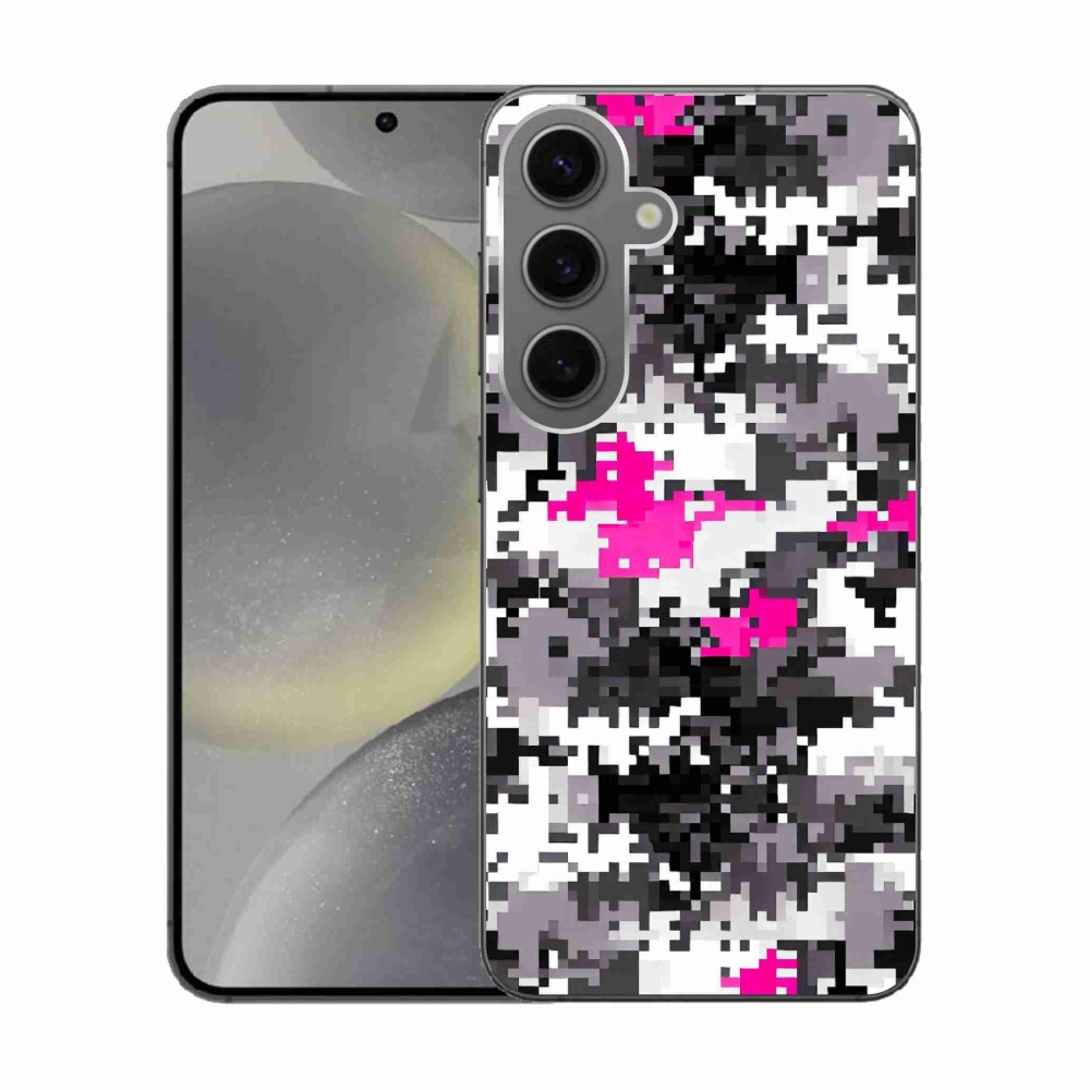 Zselés borítás mmCase Samsung Galaxy S24 készülékhez - terepszínű minta 4