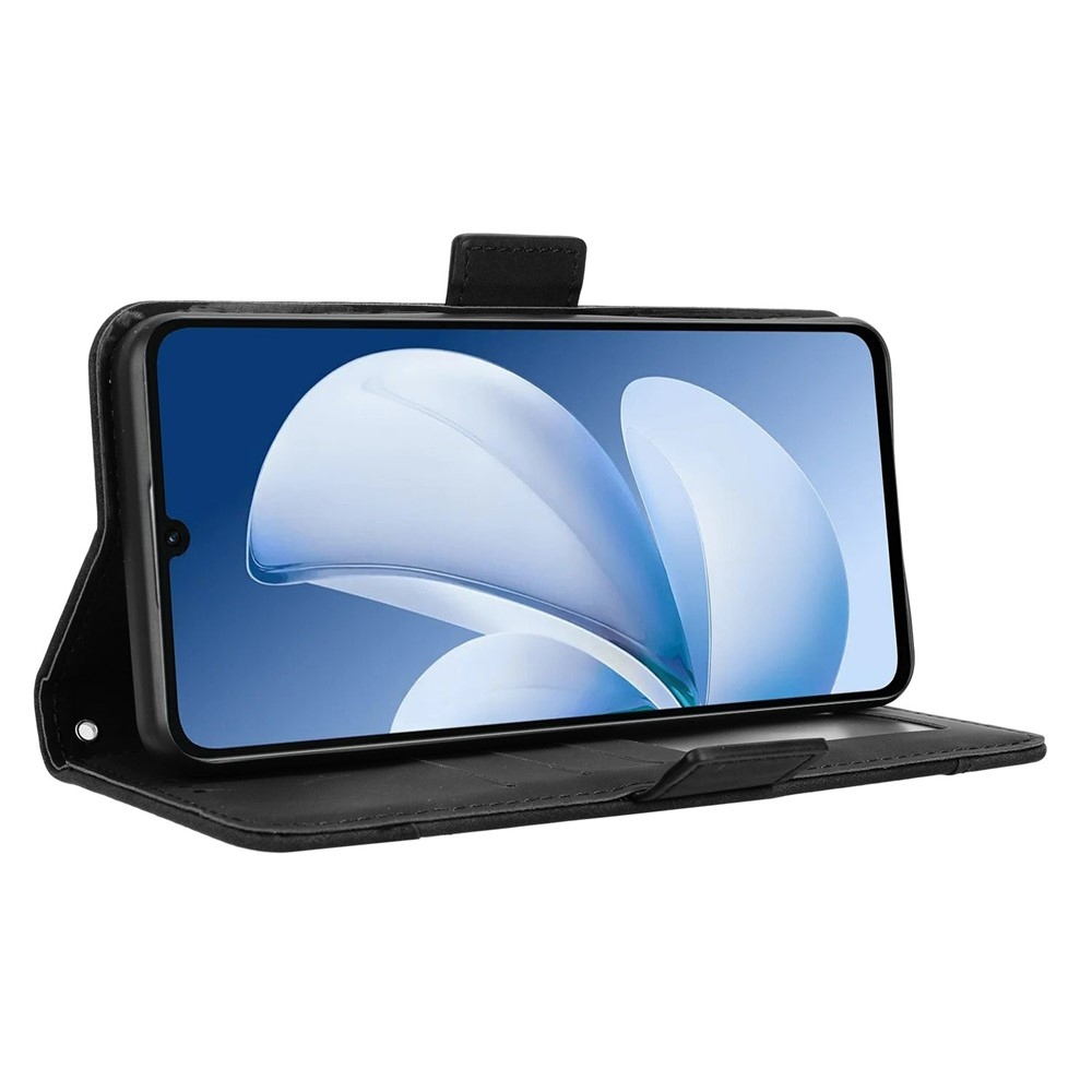 Kártyás könyvtáska a Realme Note 70T-hez - fekete