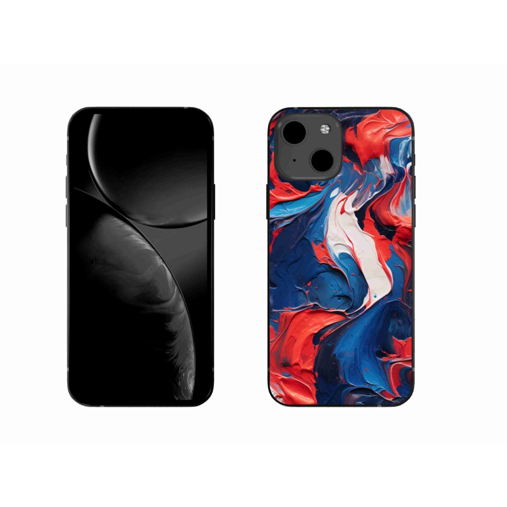Gél borítás mmCase iPhone 13-hoz - absztrakt motívum 7