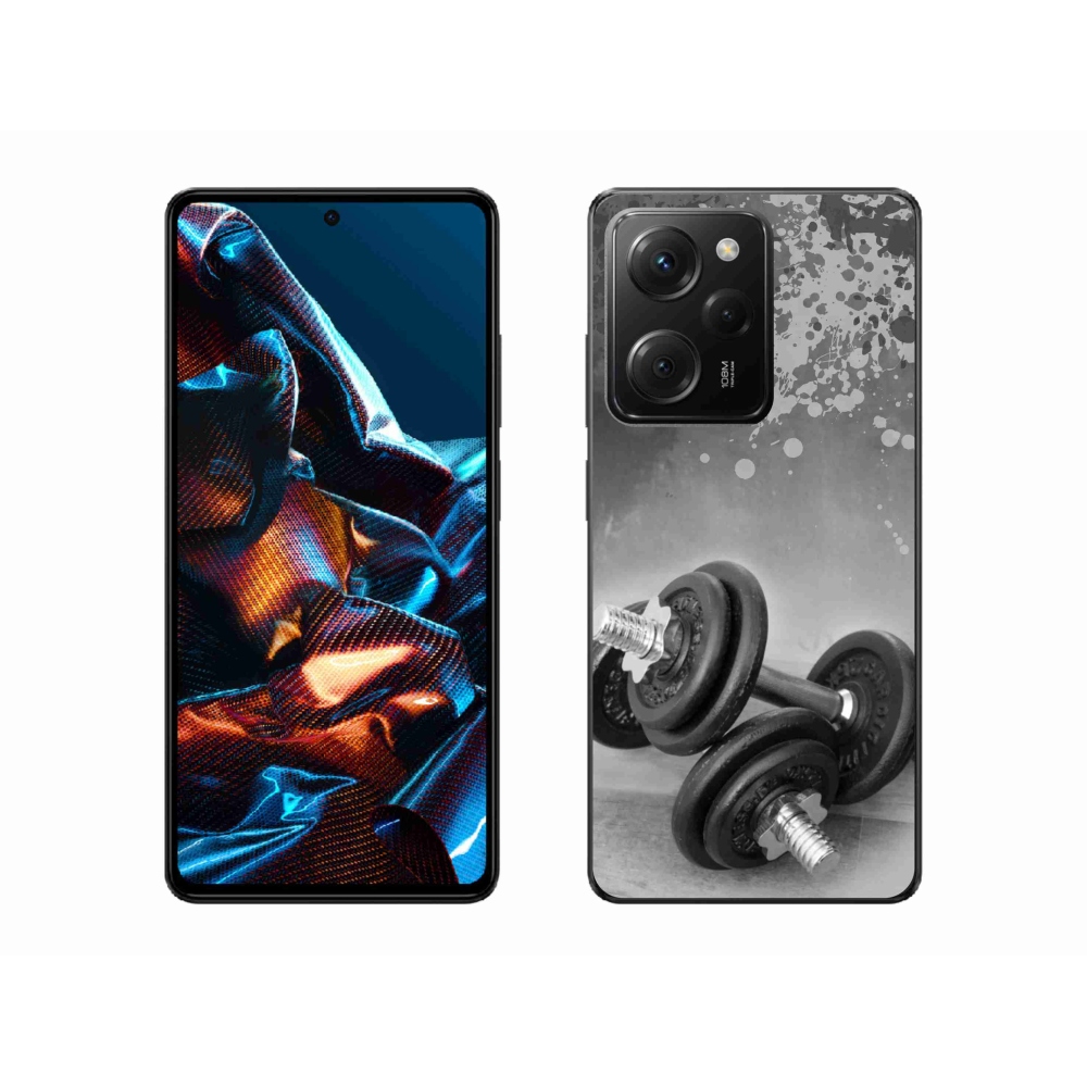 Gél borítás mmCase a Xiaomi Poco X5 Pro 5G számára - súlyzók 1