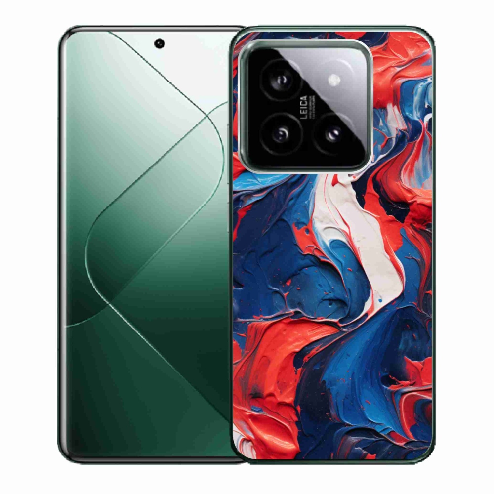 Gél borító mmCase a Xiaomi 14 - absztrakt motívum 7 számára