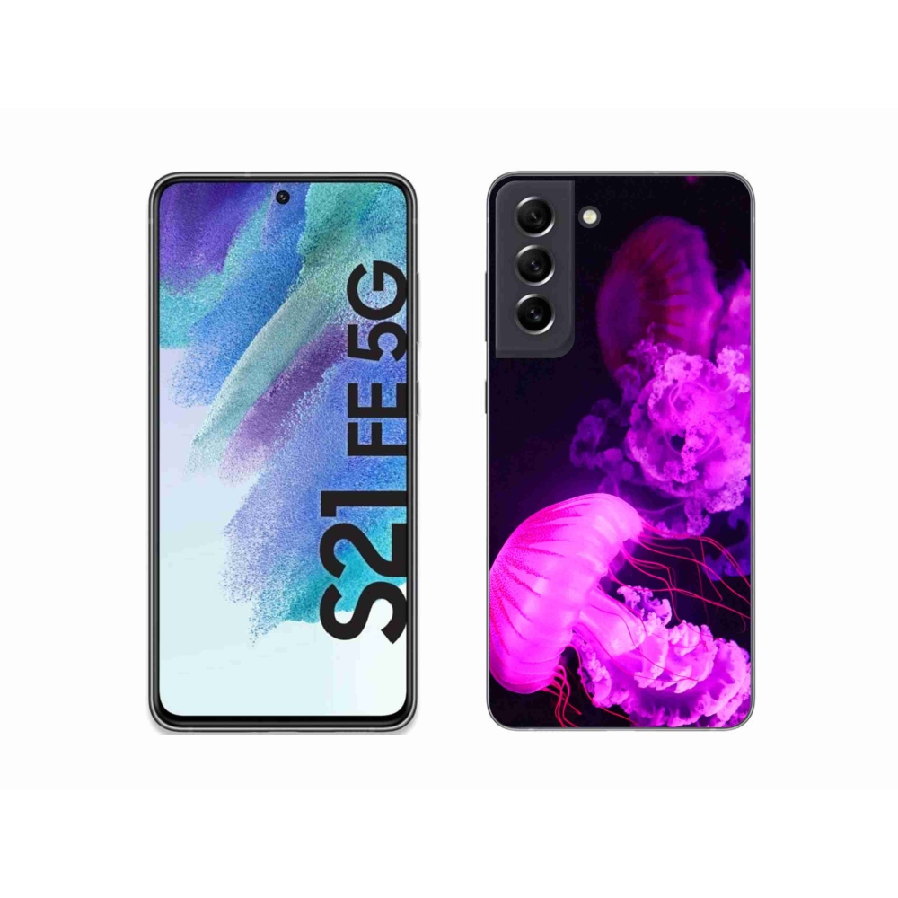Zselés borítás mmCase Samsung Galaxy S21 FE 5G - medúza 1