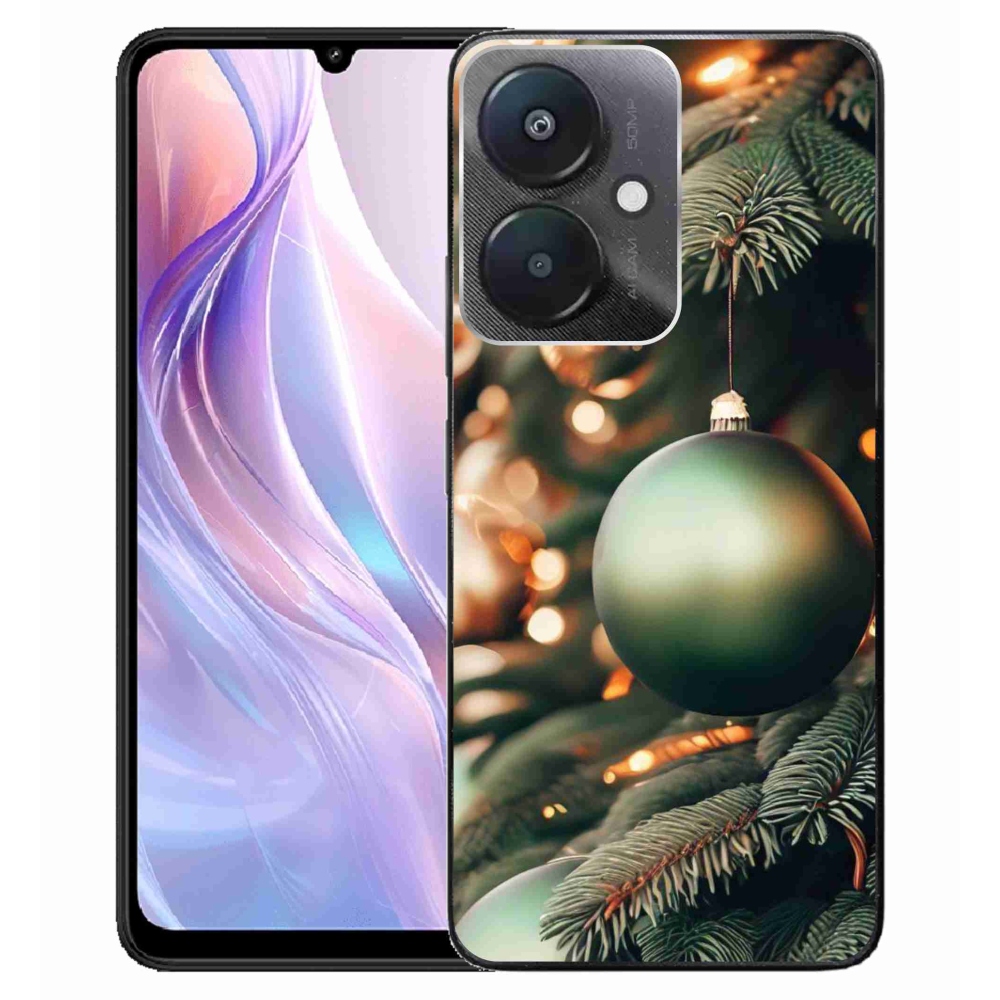 Gél borító mmCase a Xiaomi Redmi 13C 5G számára - karácsonyi dekorációk 1