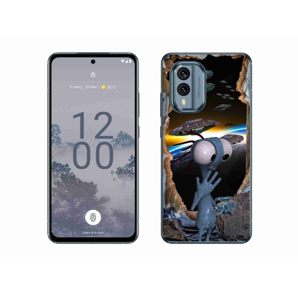 Zselés borítás mmCase a Nokia X30 5G készülékhez - idegen