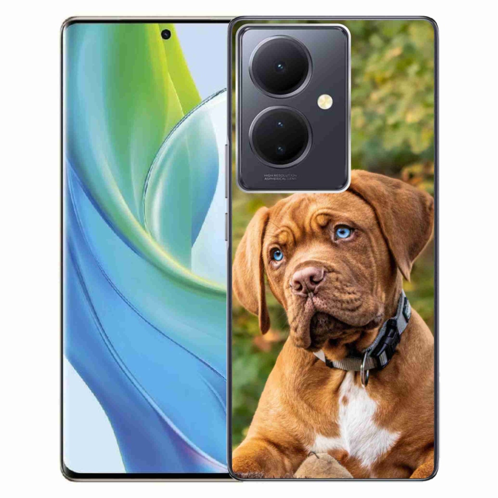 Gél borítás mmCase a Vivo V29 Lite 5G készülékhez - kölyökkutyakék