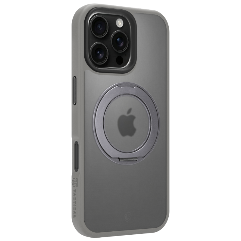 Tactical MagForce Hyperstand tok az Apple iPhone 16 Pro Max készülékhez, világosszürke