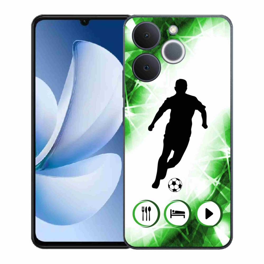 Gél borítás mmCase a Realme Note 70T számára - focista