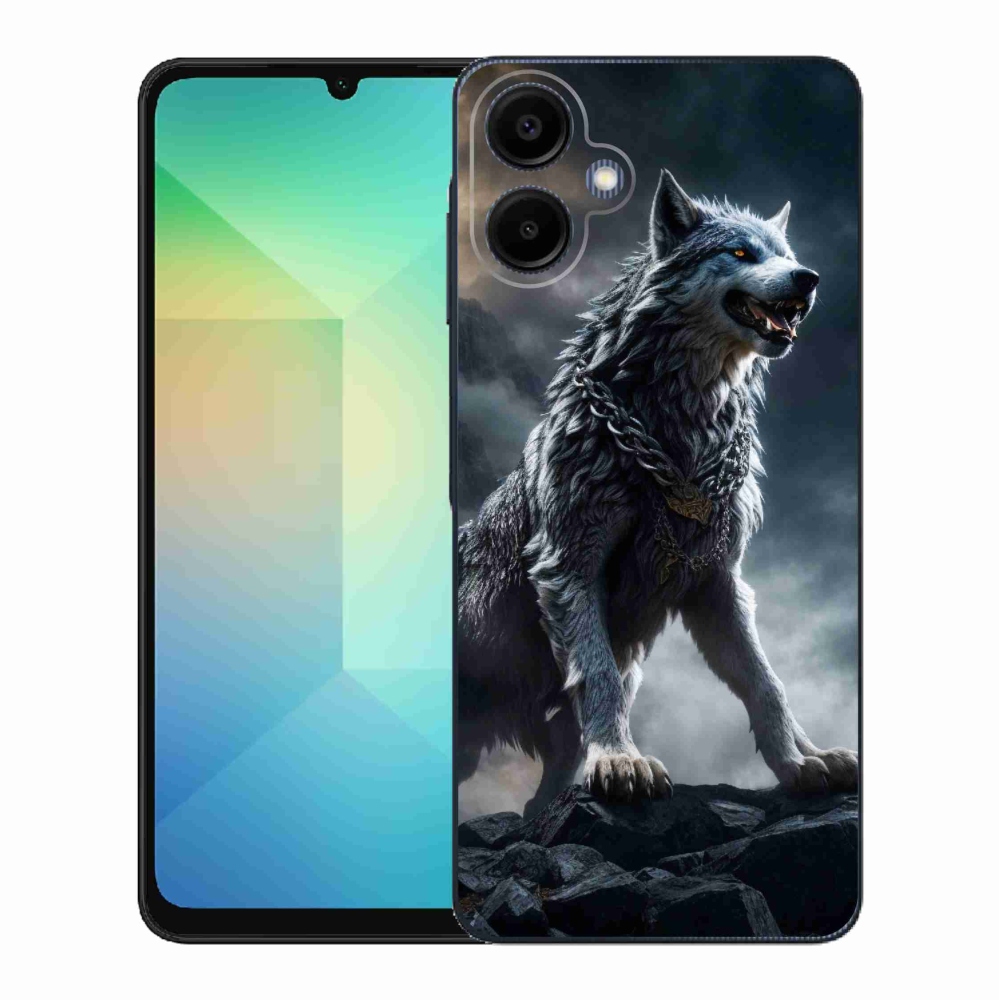 Zselés borítás mmCase Samsung Galaxy A06 4G - farkas 1