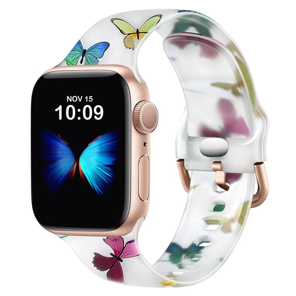 Szilikon pánt Apple Watch Ultra/Ultra 2 49mm/SE/SE 2022/2023 44mm/9/8/7 45mm/6/5/4 44mm/3/2/1 42 mm - A minta